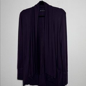 Athleta Purple modal Knit Sweater purple cardigan size small